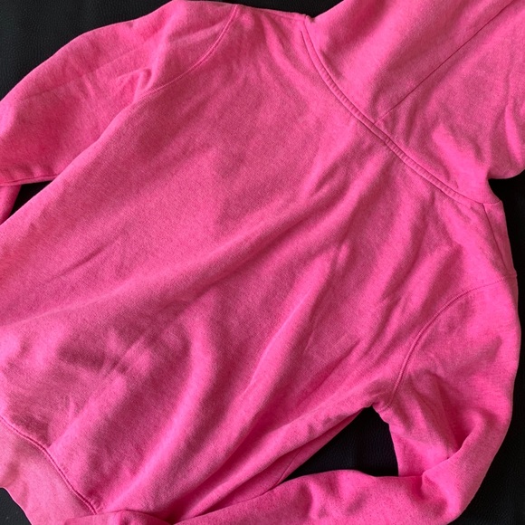 Pink Victoria's Secret Hot Pink Hoodie - Picture 5 of 6